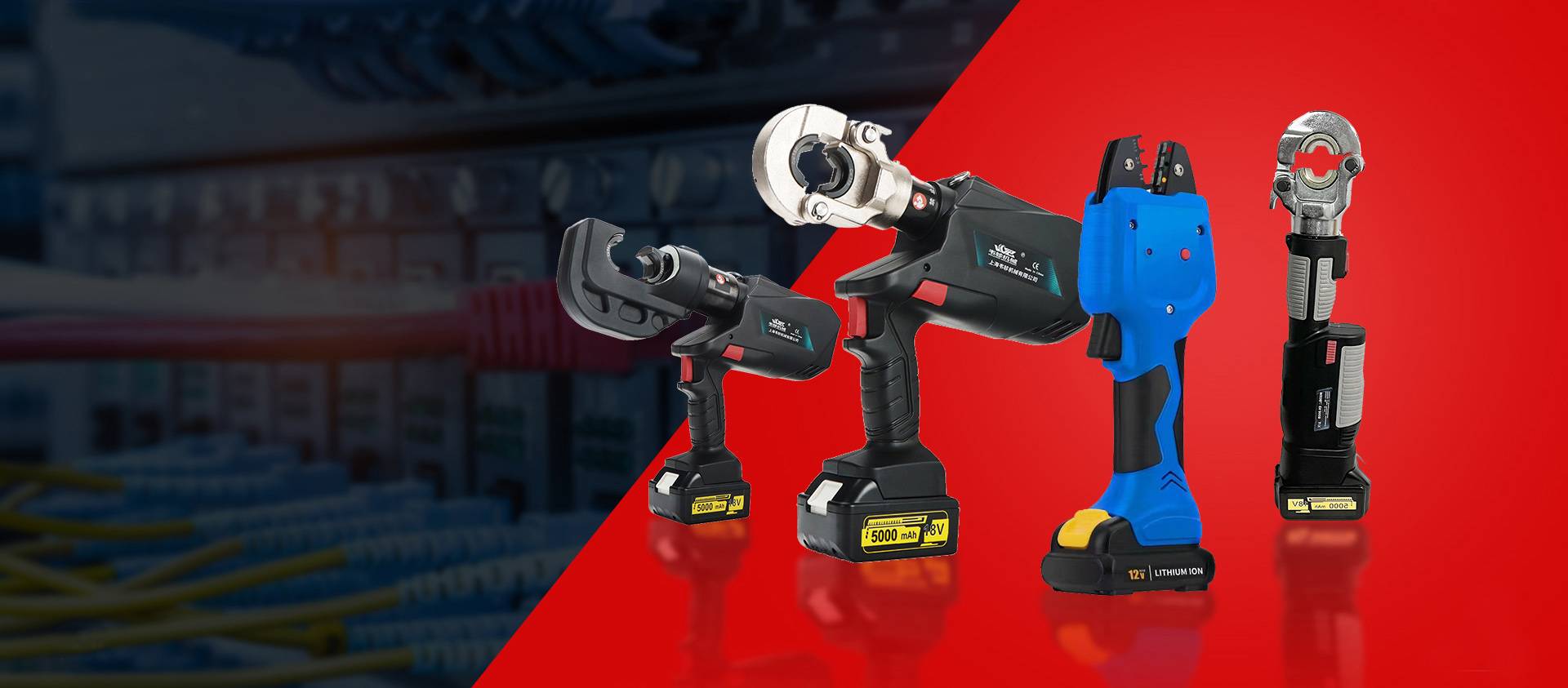 Battery Powered Crimping Tool banner 01