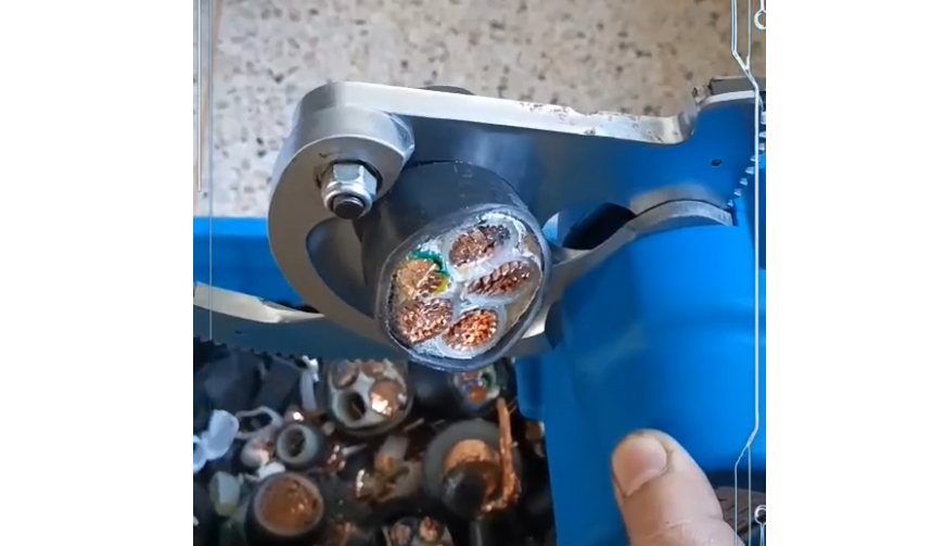 How to sharpen ratcheting cable cutters?